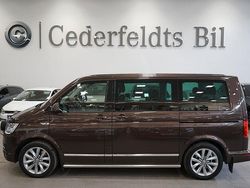 Brun Begagnad 2017 VW Multivan Minibuss | 447 400 kr (Marknadspris)