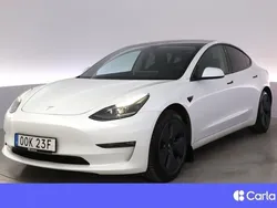 Vit Begagnad 2023 Tesla Model 3 Long Range Sedan | 372 900 kr (Marknadspris)
