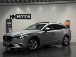 Grå Begagnad 2016 Mazda 6 Kombi | 149 900 kr (Marknadspris)