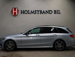 Silver Begagnad 2017 Mercedes C200 AMG line Kombi | 258 900 kr (Lite dyr)