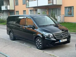 Svart Begagnad 2020 Mercedes Vito Minibuss | 250 000 kr (Bra pris)