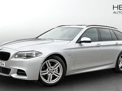 Silver Begagnad 2017 BMW 530 M Sport Kombi | 269 700 kr (Marknadspris)