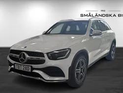Vit Begagnad 2019 Mercedes GLC220 AMG line SUV | 399 000 kr (Marknadspris)