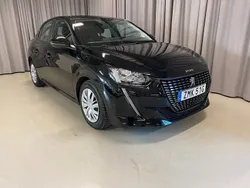 Svart Begagnad 2022 Peugeot 208 Active Halvkombi | 139 900 kr (Bra pris)