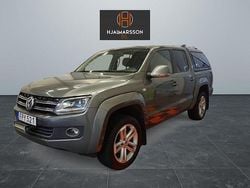 Grå Begagnad 2015 VW Amarok Highline Pickup | 132 500 kr (Superpris)