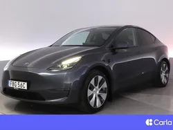 Grå Begagnad 2021 Tesla Model Y Long Range AWD SUV | 369 900 kr (Marknadspris)