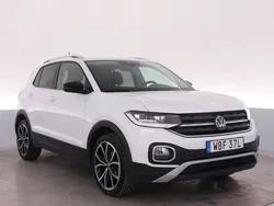 Vit Begagnad 2022 VW T-Cross SUV | 229 000 kr (Marknadspris)