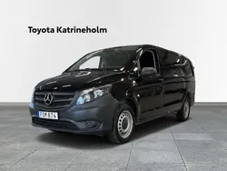 Svart Begagnad 2021 Mercedes e-Vito Minibuss | 269 000 kr (Dyr)