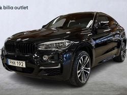 Svart Begagnad 2017 BMW X6 M50 M Sport SUV | 349 900 kr (Bra pris)