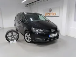 Svart Begagnad 2017 VW Sharan GT Minibuss | 224 900 kr (Marknadspris)
