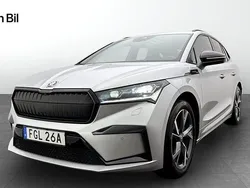 Silver Begagnad 2023 Skoda Enyaq iV SportLine SUV | 414 900 kr (Marknadspris)