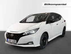 Vit Begagnad 2022 Nissan Leaf N-Connecta Halvkombi | 239 000 kr (Marknadspris)