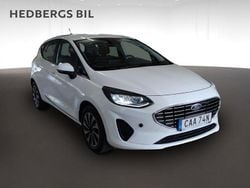 Vit Begagnad 2022 Ford Fiesta Titanium Halvkombi | 164 900 kr (Lite dyr)