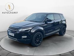 Svart Begagnad 2015 Land Rover Range Rover evoque SUV | 159 900 kr (Marknadspris)