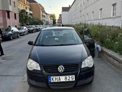 Svart Begagnad 2007 VW Polo Comfortline Halvkombi | 19 000 kr (Bra pris)