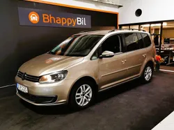 Ljusbrun (brun) Begagnad 2014 VW Touran Minibuss | 47 900 kr (Bra pris)