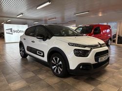 Vit Begagnad 2022 Citroën C3 PureTech Halvkombi | 158 000 kr (Marknadspris)