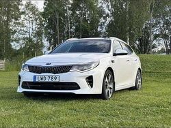 Vit Begagnad 2018 Kia Optima GT-Line Kombi | 115 000 kr (Marknadspris)