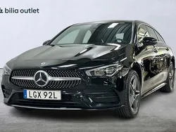 Svart Begagnad 2021 Mercedes CLA250e Shooting Brake AMG Kombi | 334 900 kr
