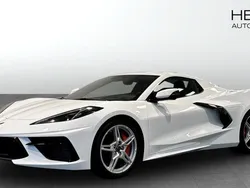 Vit (white) Ny 2024 Chevrolet Corvette Stingray Cab | 1 303 880 kr