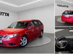 Röd Begagnad 2009 Saab 9-3 Linear Kombi | 39 000 kr (Marknadspris)
