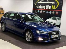 Blå Begagnad 2014 Audi A4 Sport Kombi | 109 900 kr (Marknadspris)