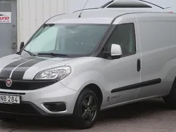 Grå (gråmetallic) Begagnad 2017 Fiat Doblò Minibuss | 74 800 kr (Marknadspris)
