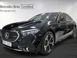 Svart Begagnad 2023 Mercedes E300 Sedan | 625 000 kr (Bra pris)