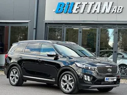 Svart Begagnad 2016 Kia Sorento SUV | 219 900 kr (Marknadspris)