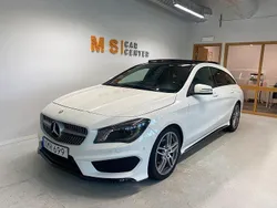 Vit Begagnad 2015 Mercedes CLA200 Shooting Brake AMG Kombi | 149 800 kr (Marknadspris)