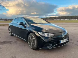 Svart Begagnad 2023 Mercedes EQE300 AMG line Sedan | 595 000 kr (Marknadspris)