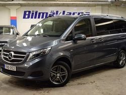Grå Begagnad 2016 Mercedes V250 Avantgarde Minibuss | 369 000 kr (Marknadspris)