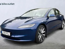 Blå Begagnad 2024 Tesla Model 3 Long Range AWD Sedan | 494 900 kr