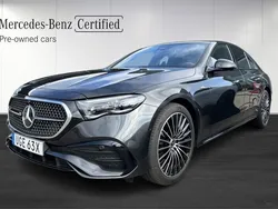 Grå (grey) Begagnad 2025 Mercedes E300 Sedan | 719 900 kr (Dyr)