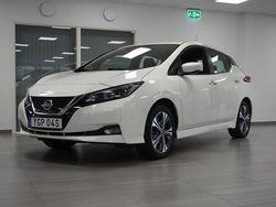 Vit Begagnad 2021 Nissan Leaf Acenta Halvkombi | 199 900 kr (Marknadspris)