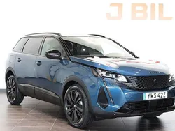 Blå Begagnad 2023 Peugeot 5008 GTi Minibuss | 329 900 kr (Marknadspris)