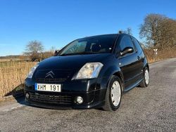 Svart Begagnad 2006 Citroën C2 Halvkombi | 34 500 kr