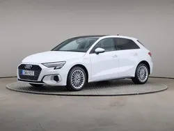 Vit (ibisvit (solid)) Begagnad 2023 Audi A3 Sportback e-tron Proline Sedan | 309 000 kr (Bra pris)