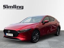 Röd Begagnad 2018 Mazda 3 Halvkombi | 219 900 kr (Bra pris)