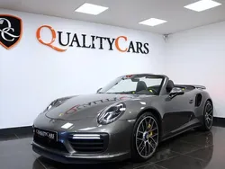 Mörkgrå (grå) Begagnad 2018 Porsche 911 Turbo S Cabriolet Sport Cab | 1 799 000 kr