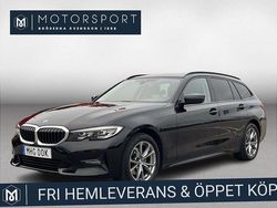 Svart Begagnad 2021 BMW 320 Sport Line Kombi | 329 900 kr (Marknadspris)