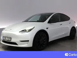 Vit Begagnad 2022 Tesla Model Y Performance SUV | 414 900 kr (Superpris)