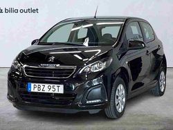 Svart Begagnad 2020 Peugeot 108 Halvkombi | 99 900 kr (Marknadspris)