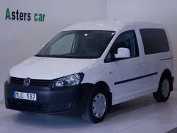 Vit Begagnad 2012 VW Caddy Minibuss | 75 000 kr (Lite dyr)