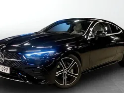 Svart (black) Begagnad 2024 Mercedes CLE300 AMG line Sportkupé | 749 000 kr (Lite dyr)