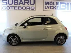 Grön Begagnad 2020 Fiat 500 Lounge Halvkombi | 155 000 kr (Lite dyr)