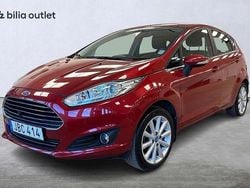 Röd Begagnad 2015 Ford Fiesta Titanium Halvkombi | 84 000 kr (Marknadspris)