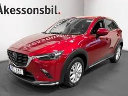 Röd Begagnad 2019 Mazda CX-3 Optimum SUV | 219 000 kr (Lite dyr)