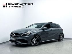 Mörkgrå (grå) Begagnad 2018 Mercedes A45 AMG AMG Minibuss | 298 900 kr (Superpris)