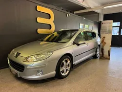 Ljusgrå (grå) Begagnad 2005 Peugeot 407 Kombi | 38 900 kr (Lite dyr)
